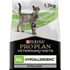 Pro Plan Veterinary Diets Feline HA Hypoallergenic Dry Cat Food PRO Plan Vet 1,3KG, Multicolour, 1.3 kg (Confezione da 1), 1300 unità