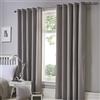 Fusion Sorbone., Cotone, Silver, 46 Width x 72 Drop (117 x 183cm)