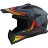LS2 Casco LS2 MX708 Fast 2 Wash grigio