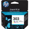 HP INK CARTRIDGE H.PACKARD COLOR T6N01AE N.303 4ml 165p