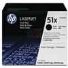 HP 2 TONER CARTRIDGE H.PACKARD Q7551XD N.51X BLACK 26k