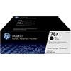 HP 2 TONER CARTRIDGE H.PACKARD CE278AD N.78A BLACK 2.1k
