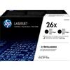 HP 2 TONER CARTRIDGE H.PACKARD CF226XD N.26X BLACK 9k