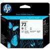 HP PRINTHEAD H.PACKARD BLACK+GREY C9380A N.72 PHOTO