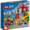 Lego City Fire 60375 Caserma dei pompieri e autopompa