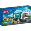 Lego City Great Vehicles 60386 Camion per il riciclaggio dei rifiuti