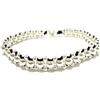Spadarella Gioielli Spadarella Bracciale Unisex Con Sfere d'Argento di Diverse Misure (5mm + 7mm) Lunghezza 20 cm SPBR27