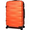 CELIMS - Valigia Media 20 kg Rigida Arancione Leggera | Valigia da Stiva 65cm Donna | Lucchetto Integrato | ABS | Trolley Medio 65cm con 4 Ruote