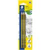 STAEDTLER Matita Noris 183 HB - Set da 3, a sezione triangolare | Matita ergonomica per bambini in legno PEFC, resistente alla rottura e antiscivolo - Codice articolo 183-HBBK3