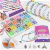 WuikerDuo Perline Per Bambini,Perline Fare Gioielli Braccialetti Collana Kit Lettere Per Le Ragazze