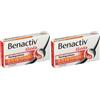 Benactivgola Benactiv® Gola Senza Zucchero Gusto Arancia 8,75 mg Set da 2 2x16 pz Pastiglie