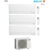 MITSUBISHI ELECTRIC Climatizzatore Condizionatore Mitsubishi Electric Trial Split Inverter Linea Plus serie MSZ-AY 9+9+9 btu con MXZ-3F68VF Wi-Fi Integrato R-32 9000+9000+9000 A+++