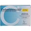 EG SpA Carbocisteina Eg 2,7 g - Mucolitico Per Tosse E Raffreddore 10 bustine granulato per soluzione orale