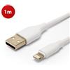 Velamp Cavo 8-pin Sync & Charge / USB, 1 metro, bianco