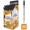 BIC PENNA BIC CRISTAL INCHIOSTRO NERO 1MM - BOX DA 50 BIRO