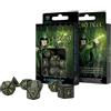 Q WORKSHOP selv04 - set 7 dadi elfi glow in the dark
