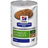Hill's Prescription Diet J/D Weight Metabolic + Mobility cibo umido per cane (lattine) 2 confezioni (24 x 370 g)