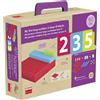 AKROS I Miei Primi Numeri Lunghi con Blocchi di Base 10 - Materiale Montessori per la Matematica