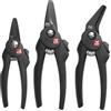 Bessey COMBI-SET-A D47-2 + D48-2 + D48A-2 in nero COMBI-SET-A