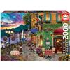 Educa - Puzzle da 2000 pezzi per adulti | Fascino Italiano | Misura del puzzle: 96 x 68 cm | Consigliato a partire dai 14 anni (18009)
