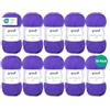 Gründl Lisa Premium Uni 10 x 50 g, Viola Scuro