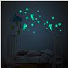 Ambiance Sticker Ambiance-Live Adesivi Fosforescenti - Pack di 3 Fatine e 18 Etoiles