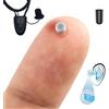 Spia Auricolare Bluetooth Loop Invisibile Micro Auricolare Mini Senza Fili  Nascosta (colore Beige)