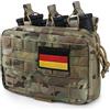 Wynex Custodia Tattica Admin Pouch per Porta Caricatori 5.56，Molle Tasca Utility Militare Borsello Tattico Tasche Tattiche softair per HK416 M4 M16