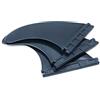 Namvo 3Pcs Future Tavola da Surf G5 Pinne Tavola da Surf in plastica Pinne Stile Thruster Set Nero