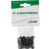 InLine 59948M50 Pack Copertura Antipolvere per USB Type-C Femmina Nero