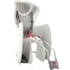 OKBABY Baby Shield - Seggiolino da Bicicletta Posteriore per Bambini, Portata Massima: 22 kg, Per telai con diametro compreso tra 28 mm e 40 mm, Argento