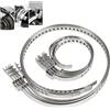 TESSTSY 10 Pezzi Morsetto per Stivale CV,Fascette Metalliche per Giunto Omocinetico