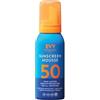 EVY Technology EVY Sport Protezione Solare Mousse SPF 50 - estremamente resistente al sudore e all'acqua, crema solare idratante a lunga durata. Senza microplastica, senza profumo, vegan