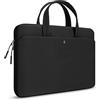MicaYoung 15,6 Pollici Custodia Borsa per Computer Portatile Sleeve Impermeabile per 15 15,6 16 Pollici Acer Asus Dell HP Thinkpad Chromebook Computer Notebook, Nero