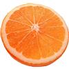 YILANLAN Divertente cuscino frutta Cuscino pavimento rotondo Cuscino decorativo Cuscino seduta peluche per casa, divano, camera da letto, soggiorno Cuscino decorativo (40cm, Orange)