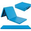 HomCom Tappetino Pieghevole per Fitness e Yoga, Blu, 305x122x5cm