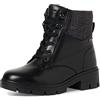 Tamaris Comfort Stivaletti da donna stringati caldi foderati tacco basso Calzata Comfort, Marrone (Chestnut), 38 EU