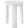 Gedy 20720200000 - Sgabello trio bianco