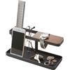YAMAZAKI 2300 TOWER Desk Organiser, black, Steel/Wood, 24.5 x 9.7 x 11.3 cm