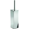 GEDY Ulisse Scopino WC Cromato, Misure e Peso: 39,7X8,1X8,1 CM & 1,56 kg, Scopettino WC Realizzato in Ottone, Scopino Bagno Design di R&S Gedy, 2 Anni di Garanzia