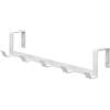 YAMAZAKI 7649 SMART Over~The~Door Hanger, white, Steel, 30 x 7 x 6 cm