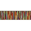 wash+dry tappeto Mikado Stripes 35x120cm, adatto per interni ed esterni, lavabile