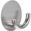 Wenko 4466190100 Gancio a Parete Rondo, Autoadesivi, 5,3 x 2,5 x 5,3 cm, Opaco