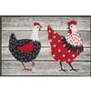 Wash+Dry tappeto Chicken Farm 50x75cm, adatto per interni ed esterni, lavabile