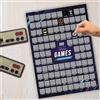 Mad Monkey Poster da grattare con i 100 migliori videogiochi - Regalo per i giocatori