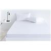 Todocama Coprimaterasso, Cotone, Bianco, Cama 120 x 190/200 cm