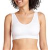 Jockey Modern Micro Seamfree Padded Bralette, bianco, M