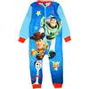 Disney Pigiama per ragazzi Disney Toy Story, tutina intera con Buzz Lightyear e Woody, età 18 mesi - 5 anni, Blu, 18-24 Months
