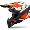 AIROH Casco WRAAAP FEEL Nero Arancione AIROH XL