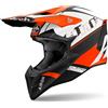 AIROH Casco WRAAAP FEEL Nero Arancione AIROH 2XL